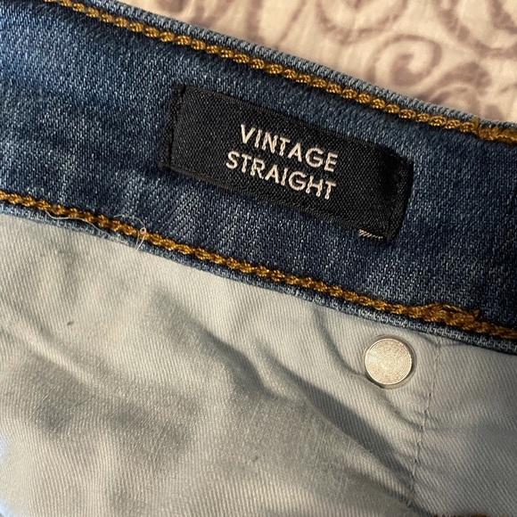 J.Crew Vintage Straight Jean High Rise Raw Hem - Picture 10 of 14